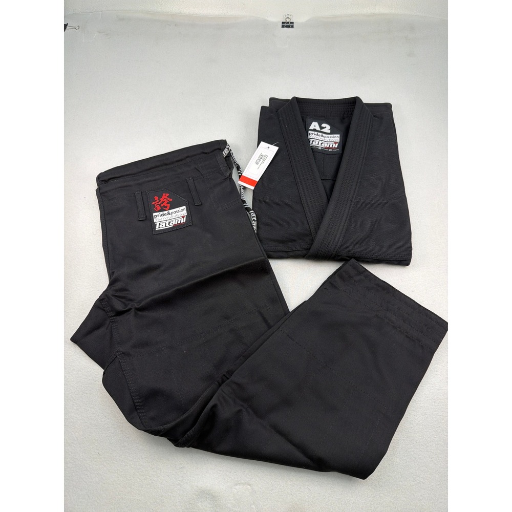 Tatami Fightwear Hokori BJJ Gi Black Size A2 New With Tags 23-GI-003